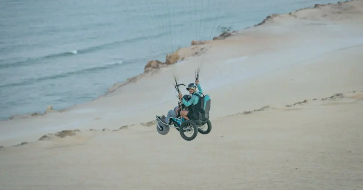 Adaptive paragliding in Brisbane for people with disabilities (NDIS)